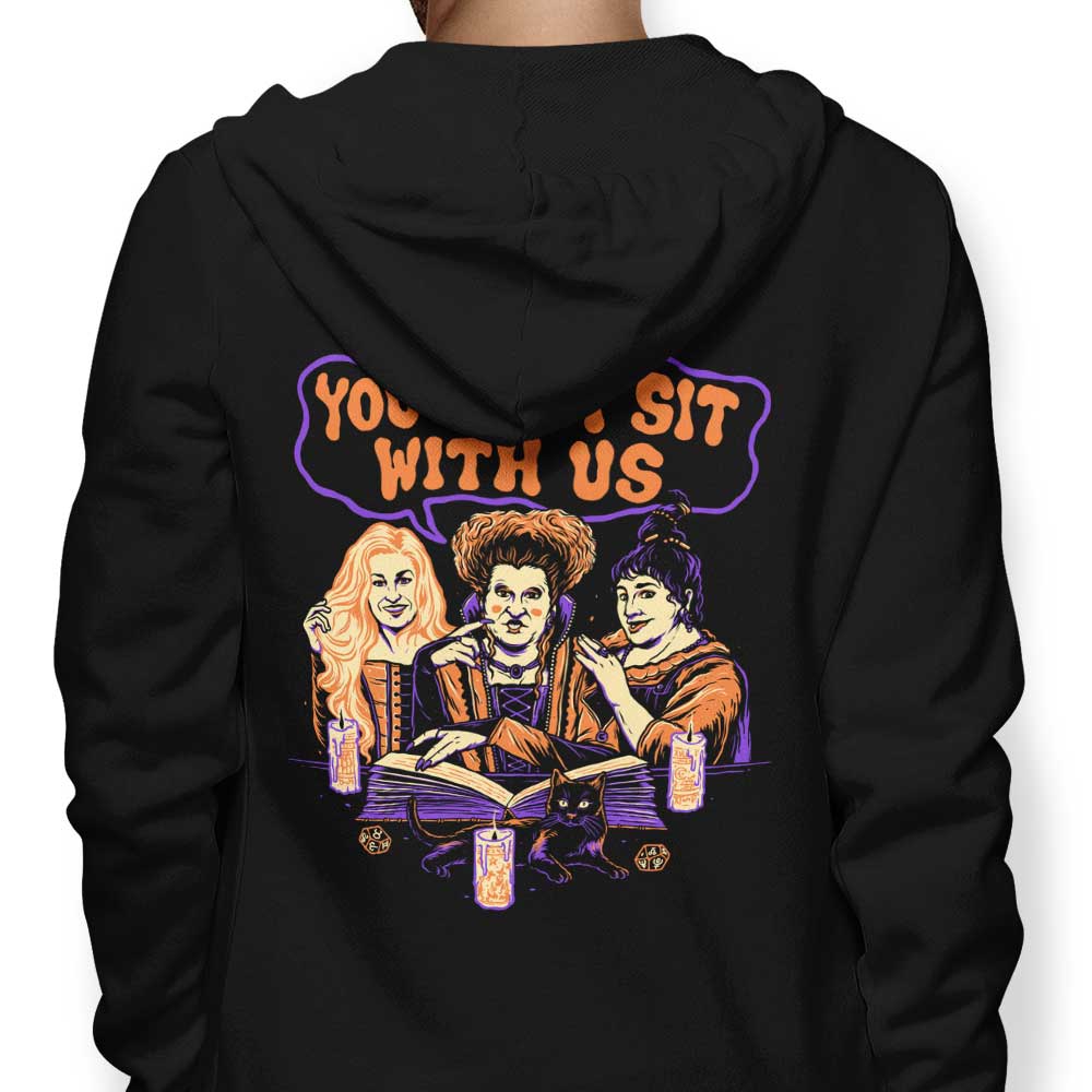 You Can't Sit Witch Us - Adult & Kids T-Shirts, Sweatshirts & Hoodies apparel design preview 1
