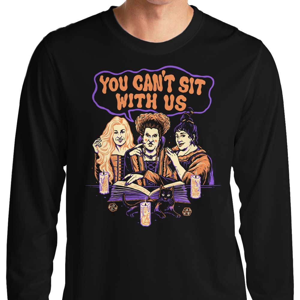 You Can't Sit Witch Us - Adult & Kids T-Shirts, Sweatshirts & Hoodies apparel design preview 1