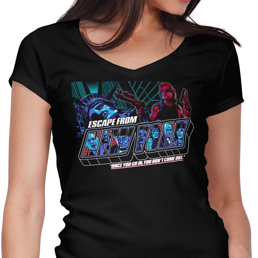 You Don't Come Out Women's V-Neck - Adult & Kids T-Shirts, Sweatshirts & Hoodies apparel design preview 1