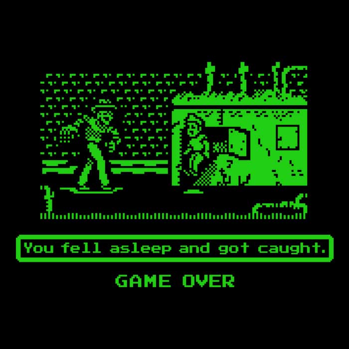 You Fell Asleep Men's Apparel - Adult & Kids T-Shirts, Sweatshirts & Hoodies apparel design preview 2