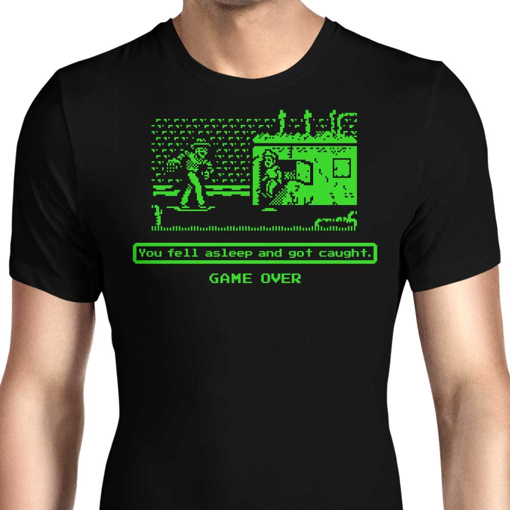 You Fell Asleep Men's Apparel - Adult & Kids T-Shirts, Sweatshirts & Hoodies apparel design preview 1