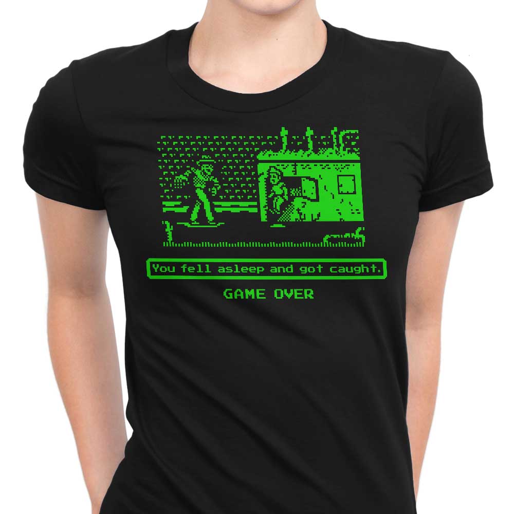 You Fell Asleep Women's Apparel - Adult & Kids T-Shirts, Sweatshirts & Hoodies apparel design preview 1