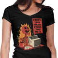 You Got Mail Women's V-Neck - Adult & Kids T-Shirts, Sweatshirts & Hoodies apparel design preview 1