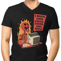 You Got Mail Men's V-Neck - Adult & Kids T-Shirts, Sweatshirts & Hoodies apparel design preview 1