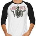 You Matter 3/4 Sleeve Raglan - Adult & Kids T-Shirts, Sweatshirts & Hoodies apparel design preview 1