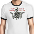 You Matter Ringer - Adult & Kids T-Shirts, Sweatshirts & Hoodies apparel design preview 1