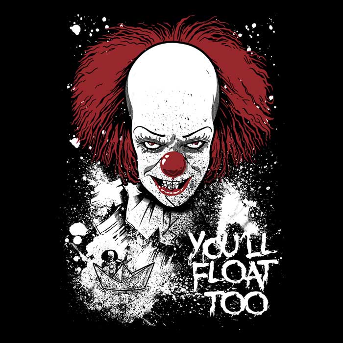 You'll Float Too Tank Top - Adult & Kids T-Shirts, Sweatshirts & Hoodies apparel design preview 2