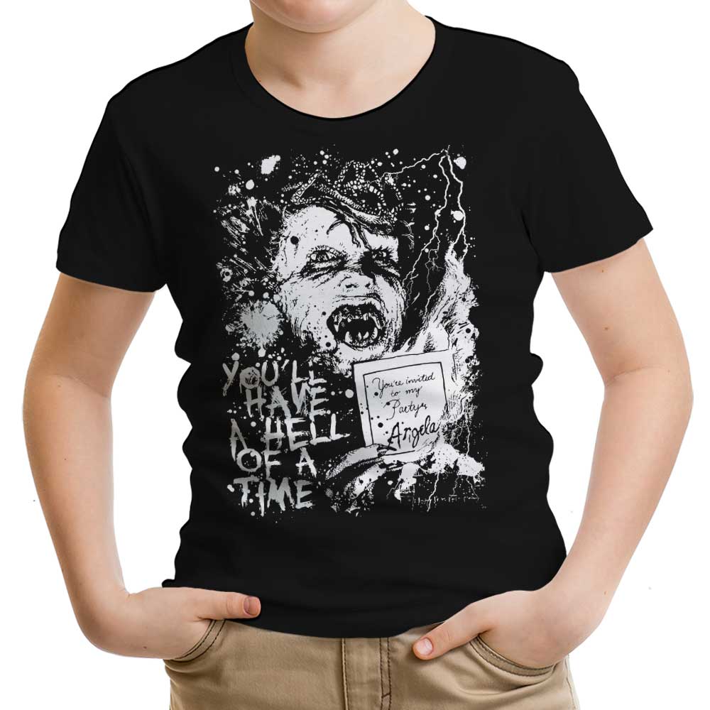 You'll Have a Hell of Time Youth Apparel - Adult & Kids T-Shirts, Sweatshirts & Hoodies apparel design preview 1