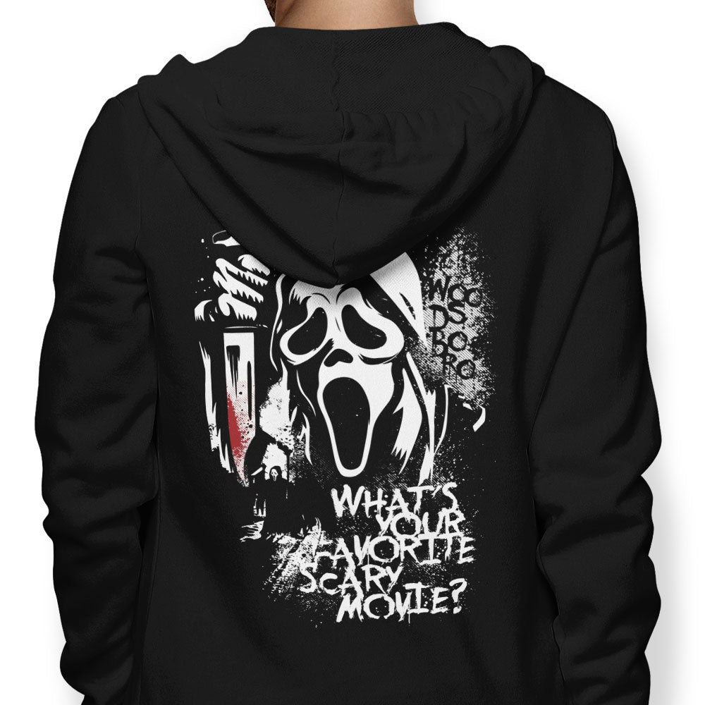 Your Favorite Scary Movie - Adult & Kids T-Shirts, Sweatshirts & Hoodies apparel design preview 1
