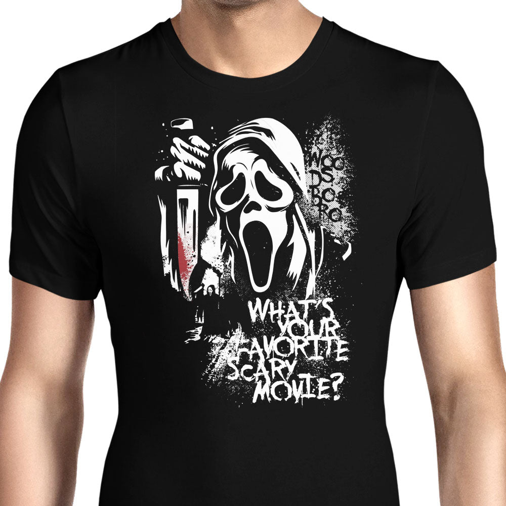Your Favorite Scary Movie Men's Apparel - Adult & Kids T-Shirts, Sweatshirts & Hoodies apparel design preview 1