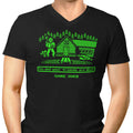 Your Friends are Dead Men's V-Neck - Adult & Kids T-Shirts, Sweatshirts & Hoodies apparel design preview 1
