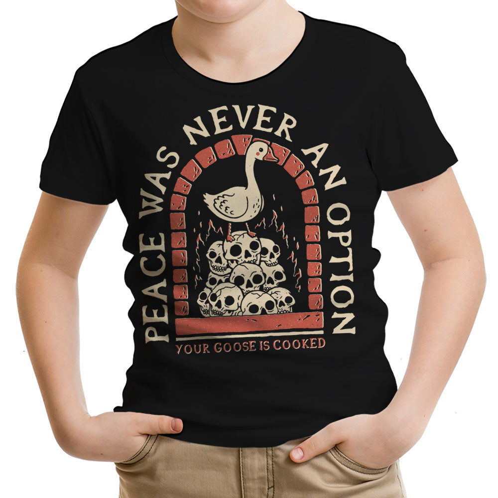 Your Goose is Cooked Youth Apparel - Adult & Kids T-Shirts, Sweatshirts & Hoodies apparel design preview 1