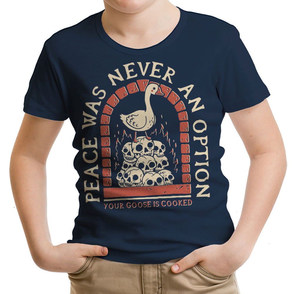 Your Goose is Cooked Youth Apparel - Adult & Kids T-Shirts, Sweatshirts & Hoodies apparel design preview 2