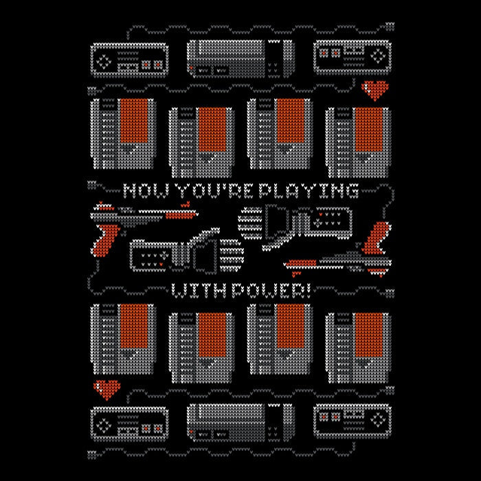 You're Playing with Power Youth Apparel - Adult & Kids T-Shirts, Sweatshirts & Hoodies apparel design preview 2