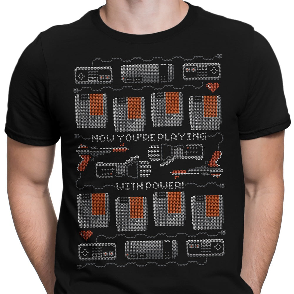 You're Playing with Power Men's Apparel - Adult & Kids T-Shirts, Sweatshirts & Hoodies apparel design preview 2