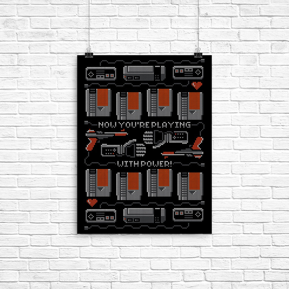 You're Playing with Power Poster - Adult & Kids T-Shirts, Sweatshirts & Hoodies apparel design preview 1