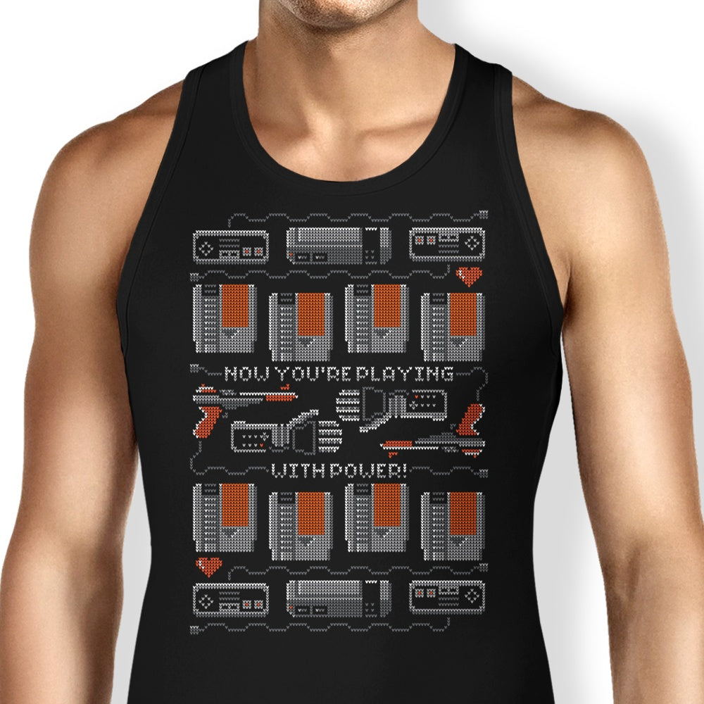 You're Playing with Power Tank Top - Adult & Kids T-Shirts, Sweatshirts & Hoodies apparel design preview 1