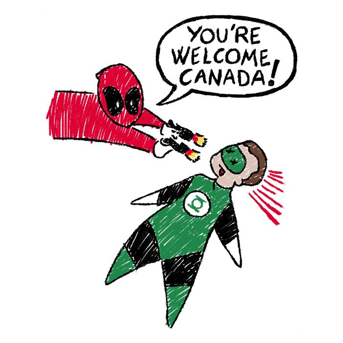 You're Welcome, Canada - Adult & Kids T-Shirts, Sweatshirts & Hoodies apparel design preview 2