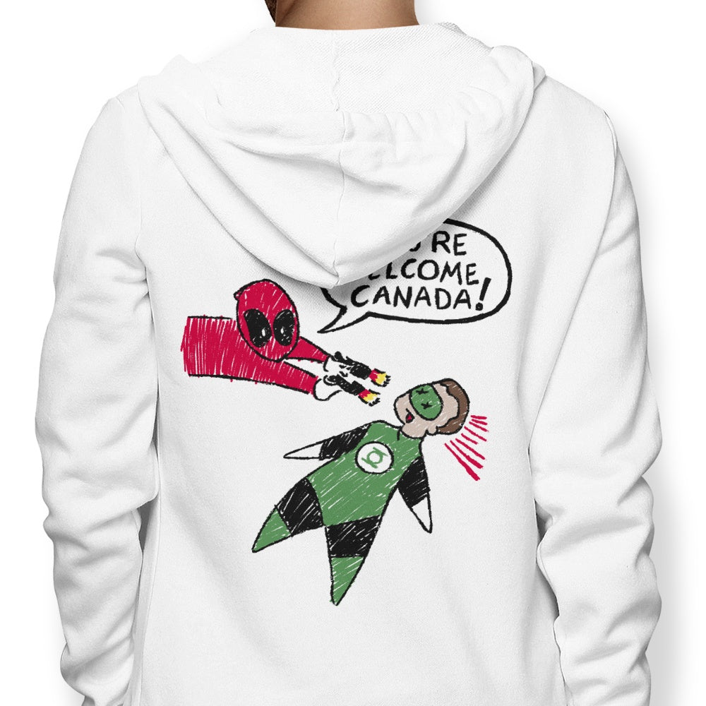 You're Welcome, Canada - Adult & Kids T-Shirts, Sweatshirts & Hoodies apparel design preview 1