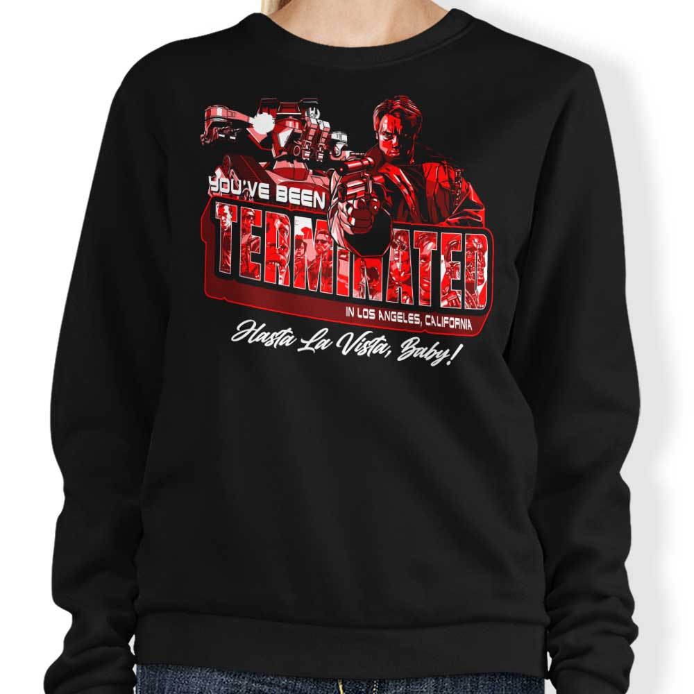 You've Been Terminated - Adult & Kids T-Shirts, Sweatshirts & Hoodies apparel design preview 1
