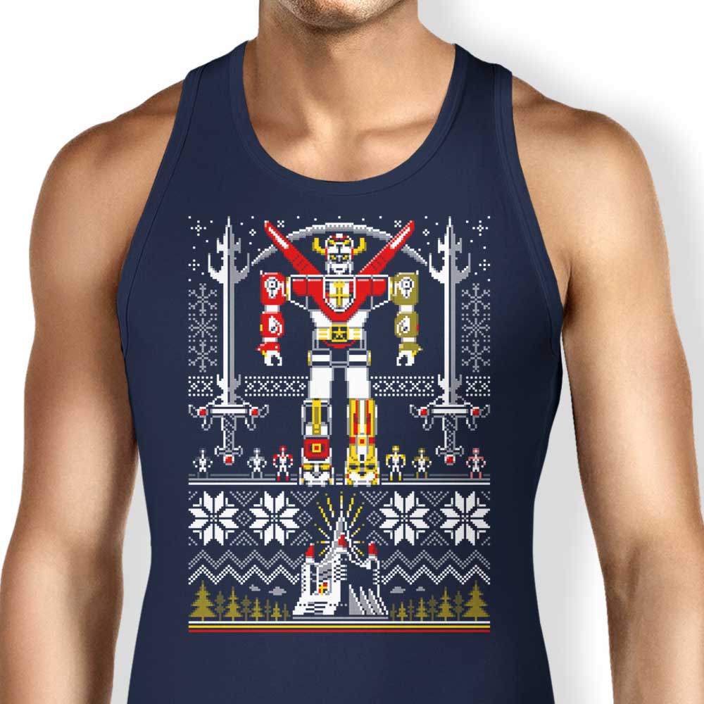 Yuletron Tank Top - Adult & Kids T-Shirts, Sweatshirts & Hoodies apparel design preview 1