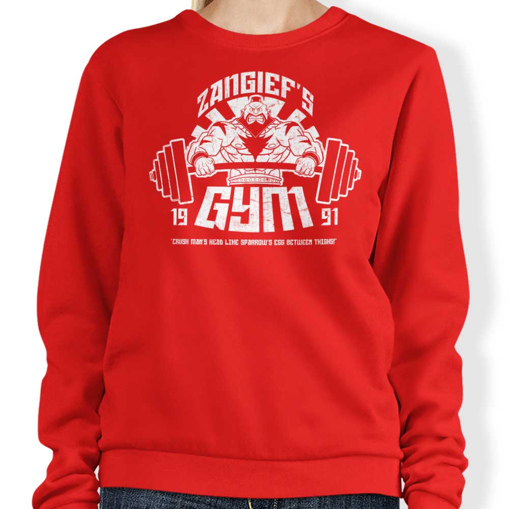Zangief Gym - Adult & Kids T-Shirts, Sweatshirts & Hoodies apparel design preview 1