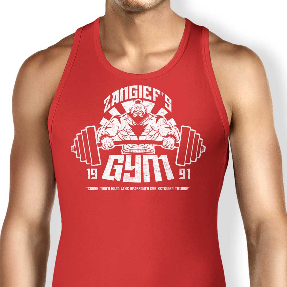 Zangief Gym Tank Top - Adult & Kids T-Shirts, Sweatshirts & Hoodies apparel design preview 1