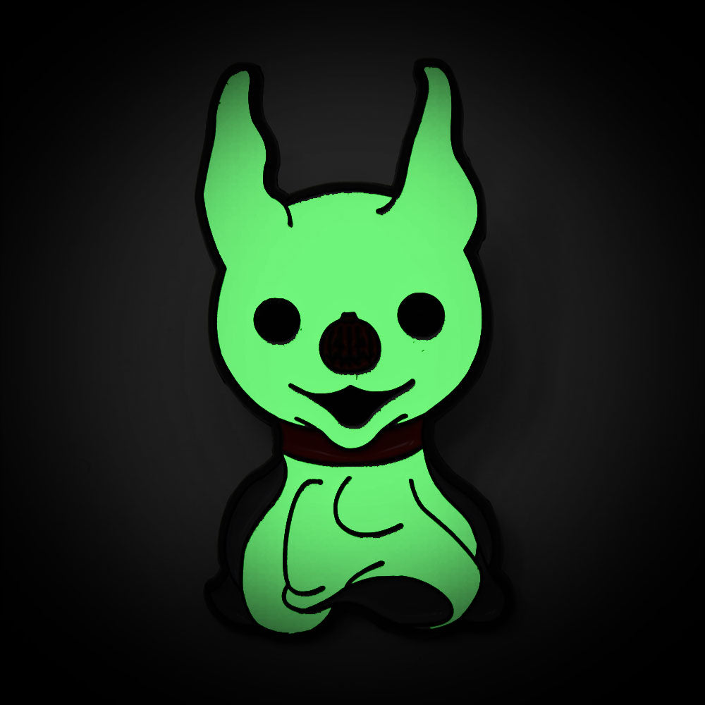 Adorable Ghost Dog Enamel Pin - Adult & Kids T-Shirts, Sweatshirts & Hoodies apparel design preview 1