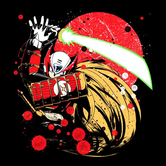 Zero Samurai Women's Apparel - Adult & Kids T-Shirts, Sweatshirts & Hoodies apparel design preview 2