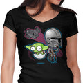 Zim Djarin Women's V-Neck - Adult & Kids T-Shirts, Sweatshirts & Hoodies apparel design preview 1