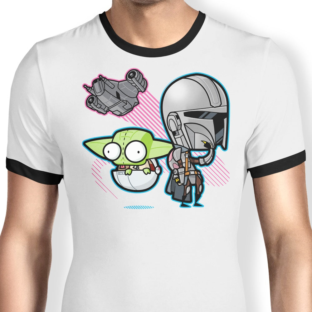 Zim Djarin Ringer - Adult & Kids T-Shirts, Sweatshirts & Hoodies apparel design preview 1