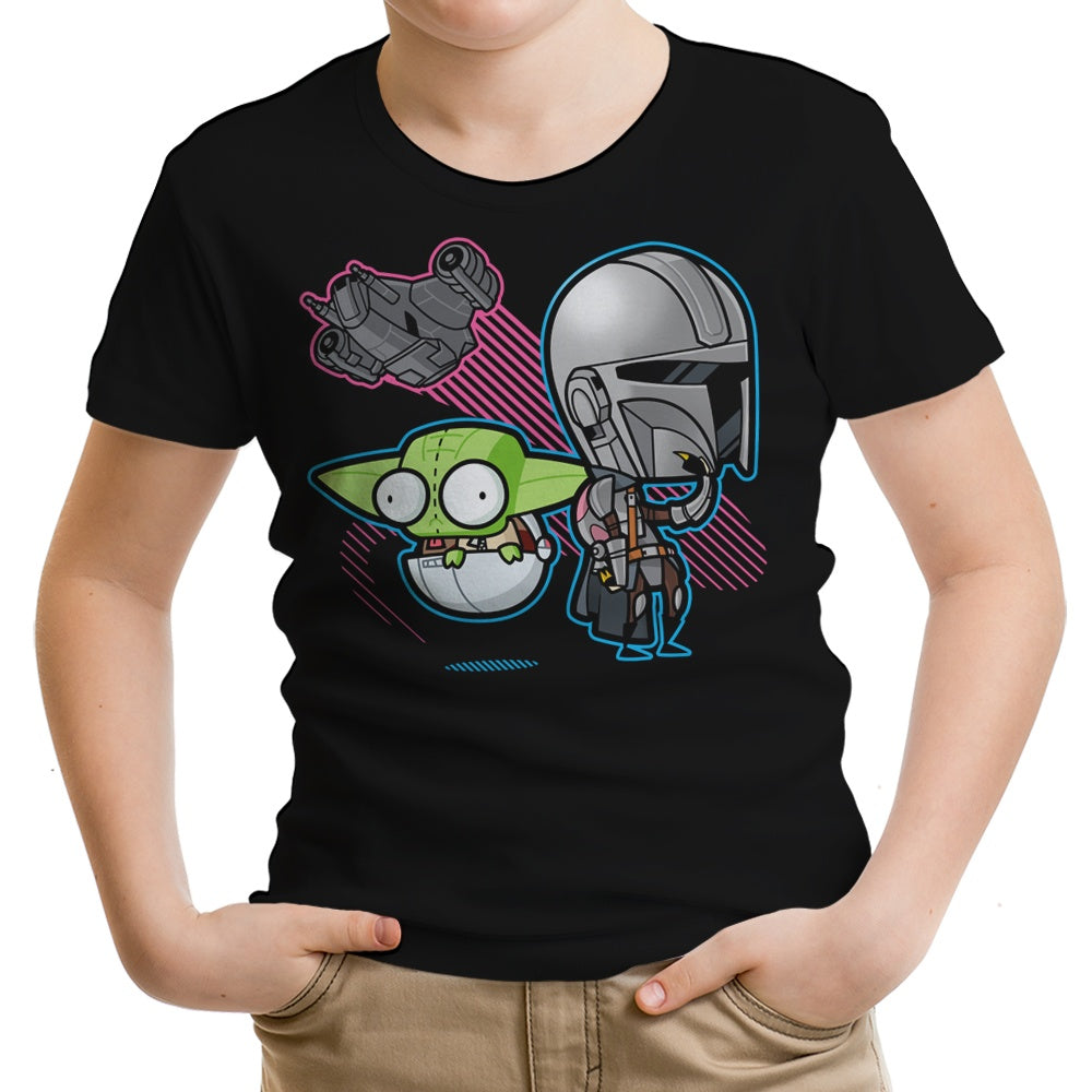 Zim Djarin Youth Apparel - Adult & Kids T-Shirts, Sweatshirts & Hoodies apparel design preview 1