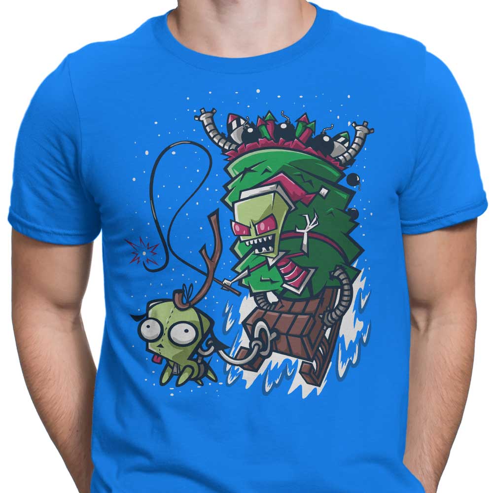 Zim Stole Christmas Men's Apparel - Adult & Kids T-Shirts, Sweatshirts & Hoodies apparel design preview 2
