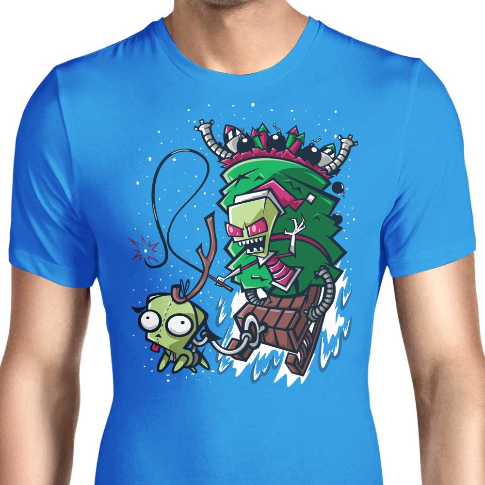 Zim Stole Christmas Men's Apparel - Adult & Kids T-Shirts, Sweatshirts & Hoodies apparel design preview 1