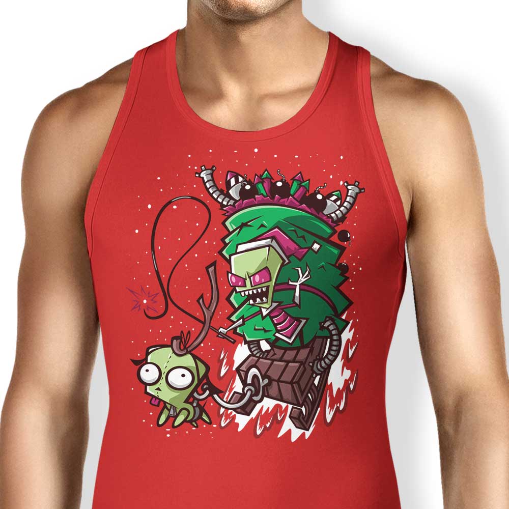 Zim Stole Christmas Tank Top - Adult & Kids T-Shirts, Sweatshirts & Hoodies apparel design preview 1