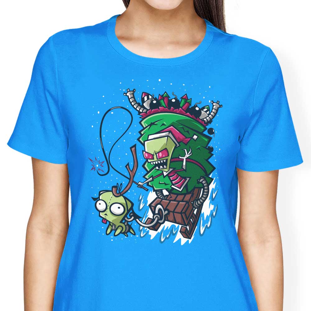 Zim Stole Christmas Women's Apparel - Adult & Kids T-Shirts, Sweatshirts & Hoodies apparel design preview 2