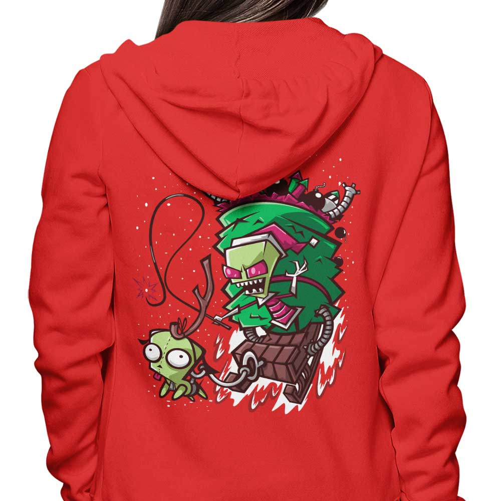 Zim Stole Christmas - Adult & Kids T-Shirts, Sweatshirts & Hoodies apparel design preview 2