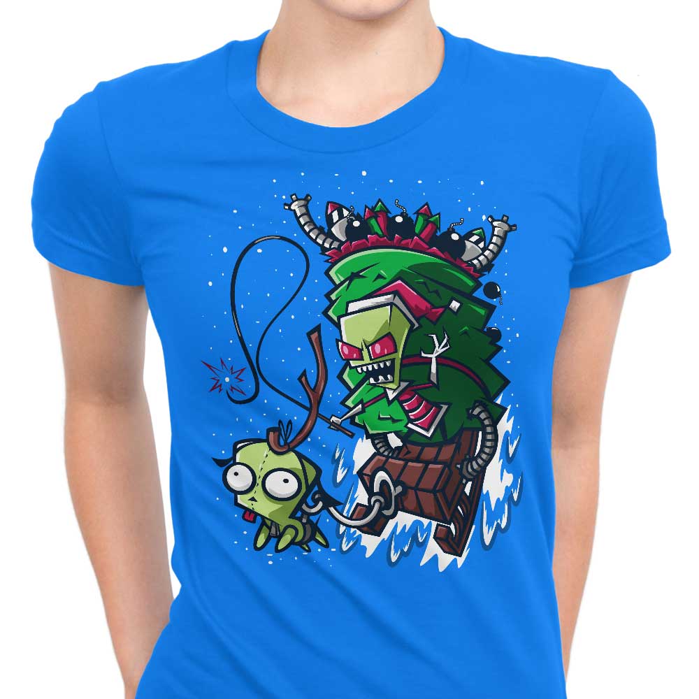 Zim Stole Christmas Women's Apparel - Adult & Kids T-Shirts, Sweatshirts & Hoodies apparel design preview 1