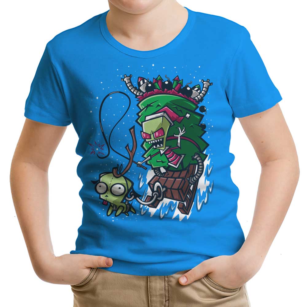Zim Stole Christmas Youth Apparel - Adult & Kids T-Shirts, Sweatshirts & Hoodies apparel design preview 1