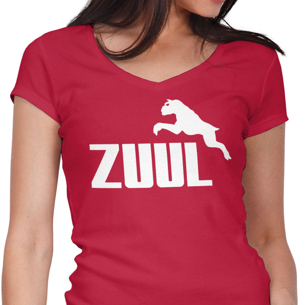 Zuul Women's V-Neck - Adult & Kids T-Shirts, Sweatshirts & Hoodies apparel design preview 1