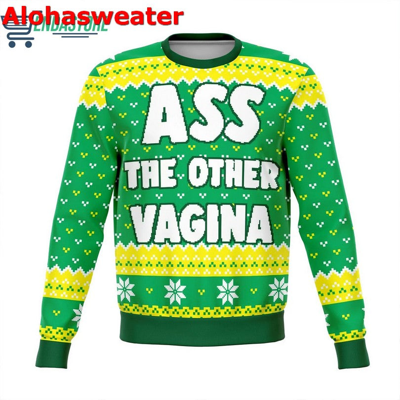 A the other vagina Christmas sweater product image