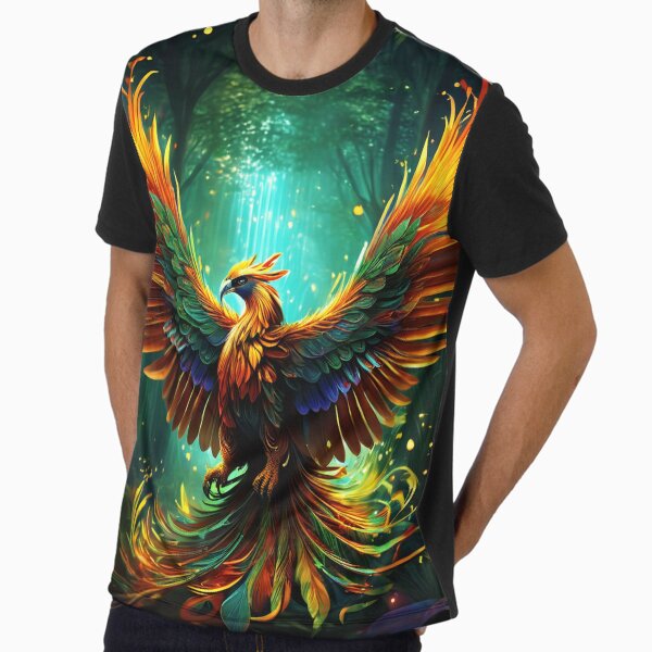 Legendary phoenix Graphic - Adult & Kids T-Shirts, Sweatshirts & Hoodies apparel design preview 1