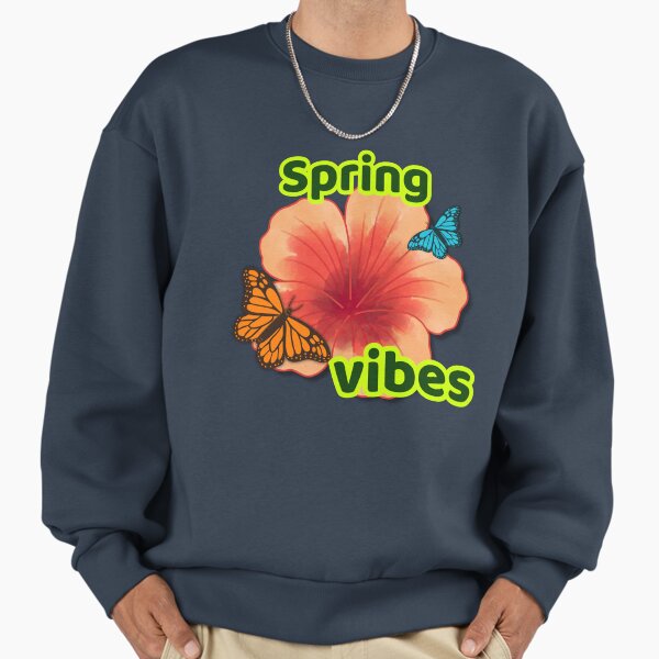 Spring Vibes asthetic nature - Adult & Kids T-Shirts, Sweatshirts & Hoodies apparel design preview 1