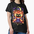 Halloween Cat Hideout Spooky Pumpkin - Adult & Kids T-Shirts, Sweatshirts & Hoodies apparel design preview 1
