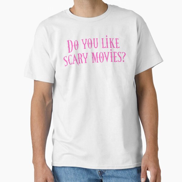 Do You Like Scary Movies? Pink - Adult & Kids T-Shirts, Sweatshirts & Hoodies apparel design preview 1