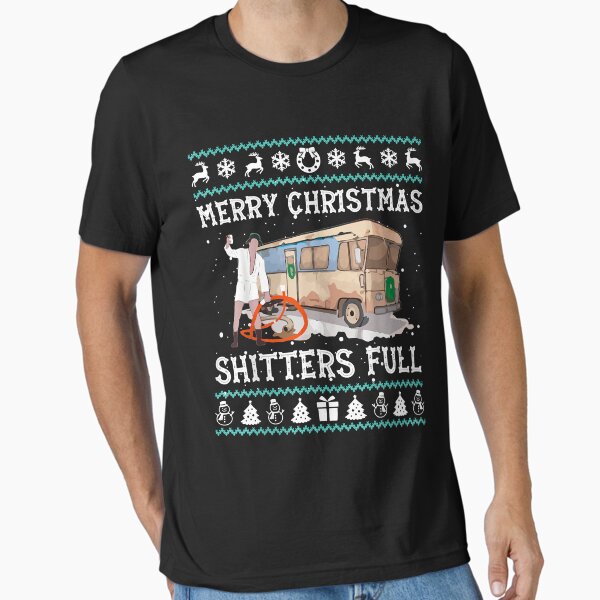 Merry Christmas Shitters Full - Adult & Kids T-Shirts, Sweatshirts & Hoodies apparel design preview 1