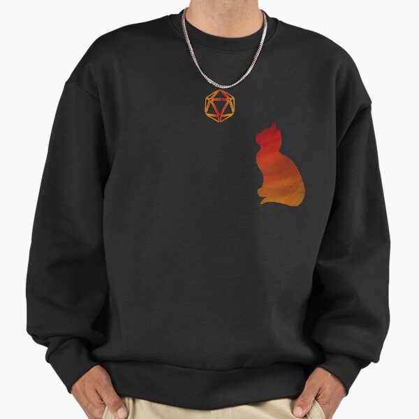 Dungeons and dragons cat - Adult & Kids T-Shirts, Sweatshirts & Hoodies apparel design preview 1