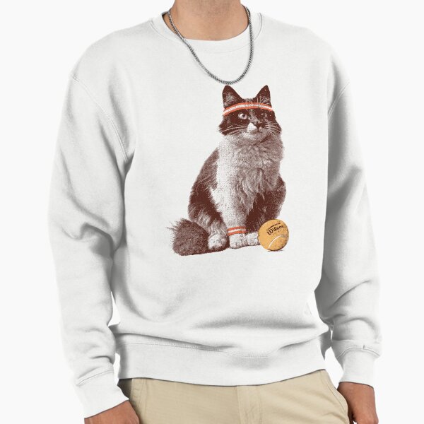 Tennis Cat - Adult & Kids T-Shirts, Sweatshirts & Hoodies apparel design preview 1
