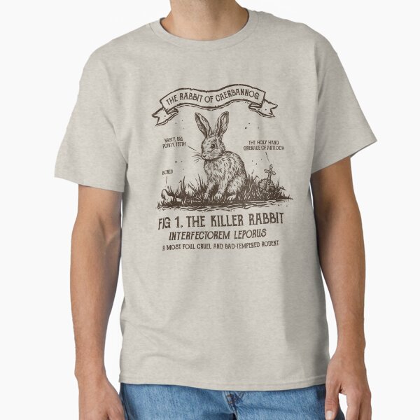 The Rabbit of Caerbannog - Adult & Kids T-Shirts, Sweatshirts & Hoodies apparel design preview 1