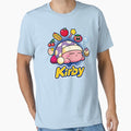 Kirby Sleeping Dreaming About Many Tasty Little - Adult & Kids T-Shirts, Sweatshirts & Hoodies apparel design preview 1